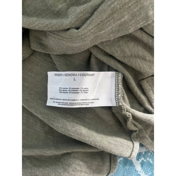 Jessica Simpson Green Short Sleeve Maxi Dress Size Large Bodycon - Picture 6 of 8